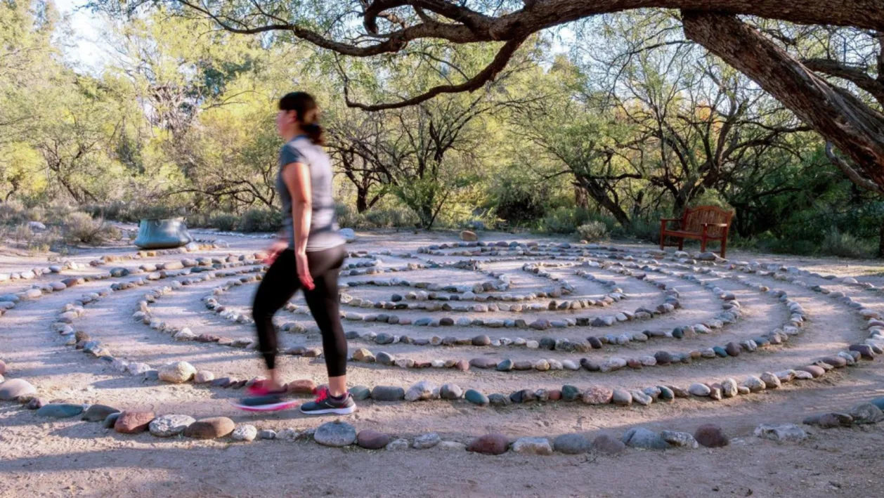 Canyon Ranch Tucson labyrinth